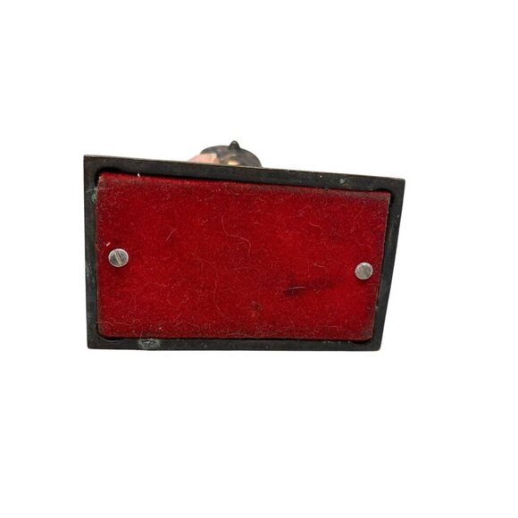 Vintage Benjamin Franklin Metal Still Bank Suffolk Franklin Savings Bank Boston - Picture 6 of 6